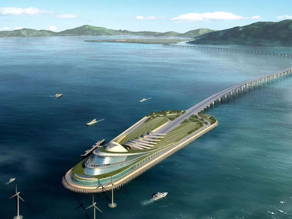  珠海港珠澳大桥—香港口岸